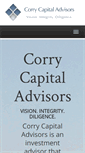 Mobile Screenshot of corrycapital.com